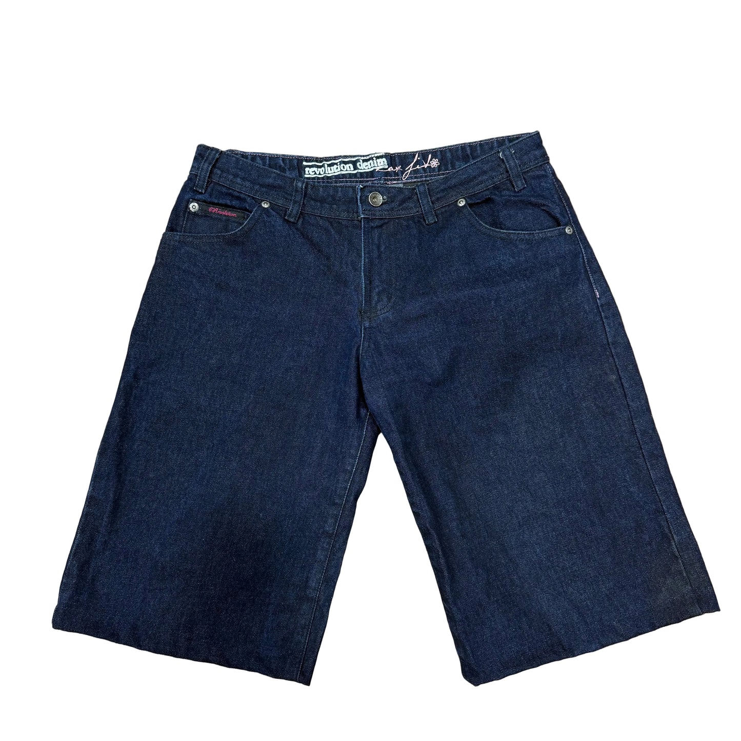Dark Denim Jorts - Size 14