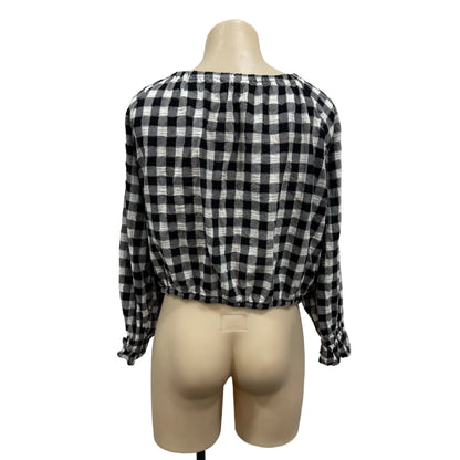 Gingham Blouse - Size 12