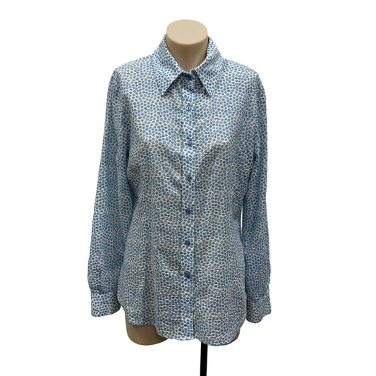 Blue Blouse - Size 12