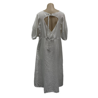White Cutout Dress - Size 12