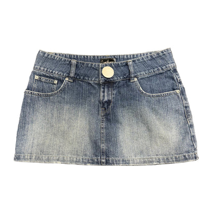 Denim Mini Skirt - Size 12
