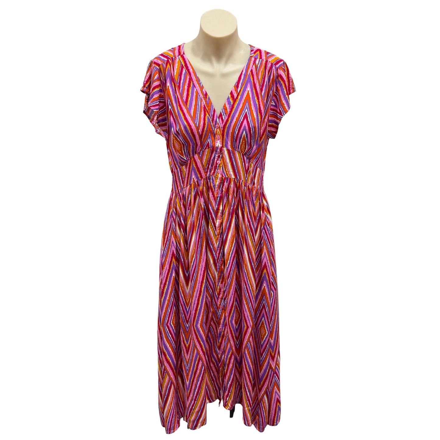 Colourful Dress - Size L