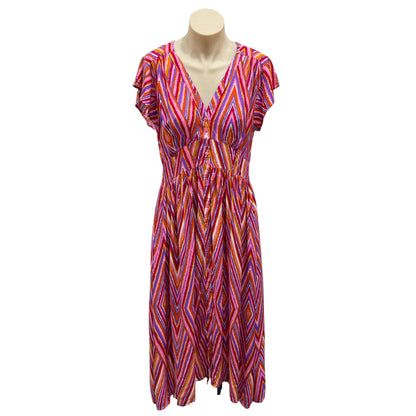 Colourful Dress - Size L