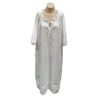 Linen Blend Dress - Size XXL