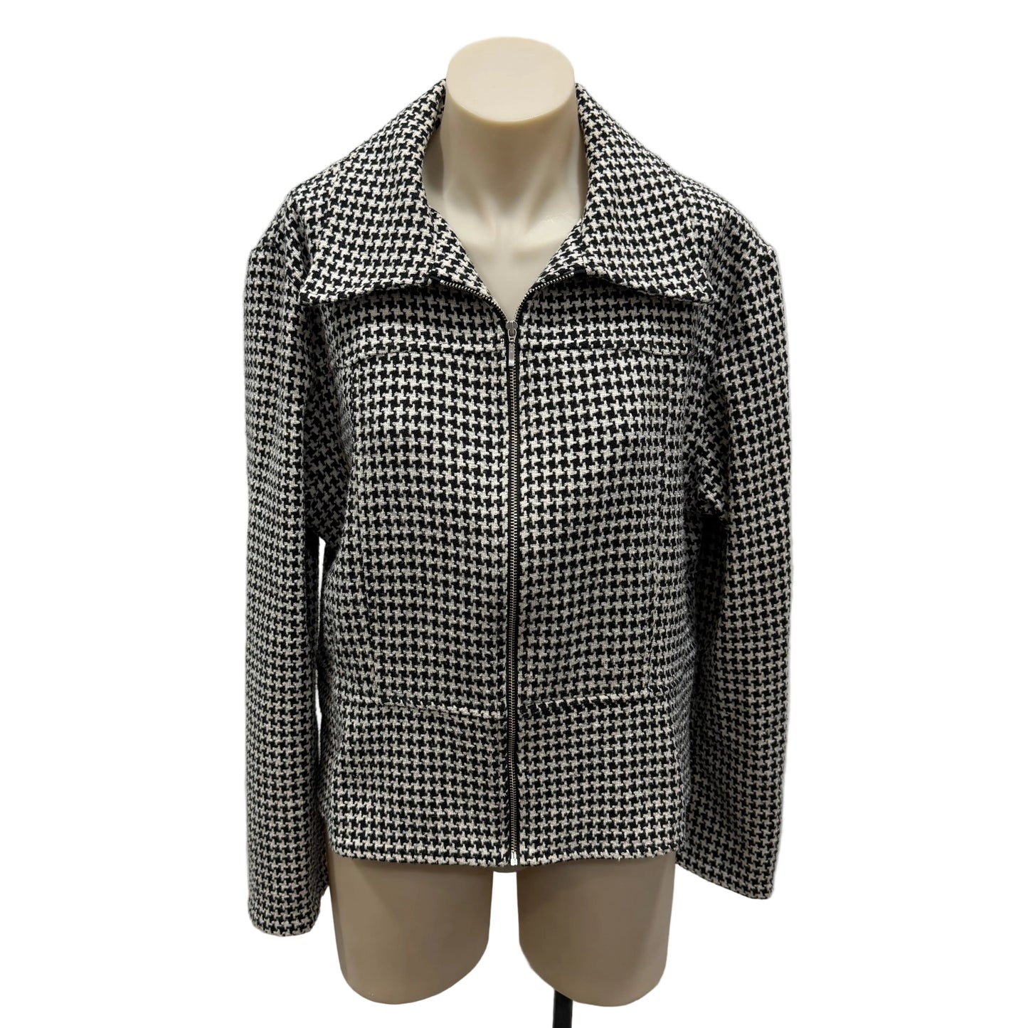 Houndstooth Jacket - Size 14