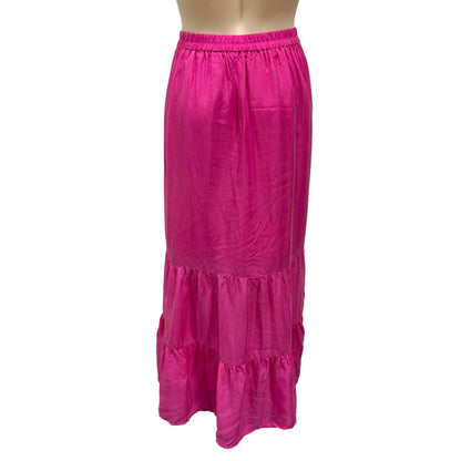 Pink Tiered Skirt - Size 18