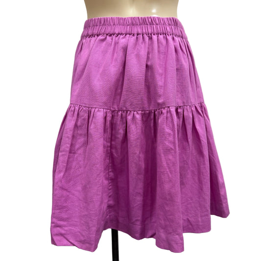 NEW Linen Blend Skirt - Size 14