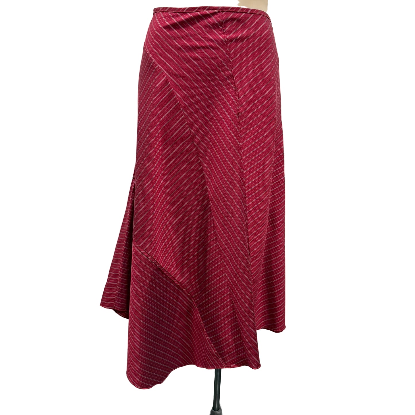 Red Stripe Skirt - Size M