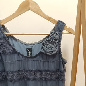 Blue Annah Dress - Size S