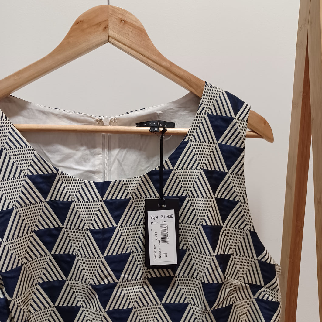 NEW Zafina Dress - Size 16