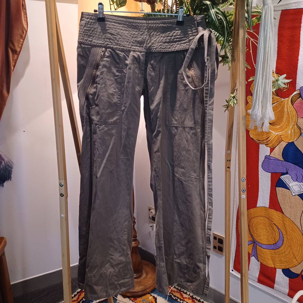Low Waist Trousers - Size 8