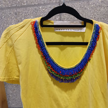 Load image into Gallery viewer, Cooper Bead Tee - Size S
