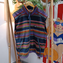 Load image into Gallery viewer, Rainbow Fleece Vest - Size XL
