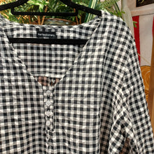 Load image into Gallery viewer, Gingham Blouse- Size 16

