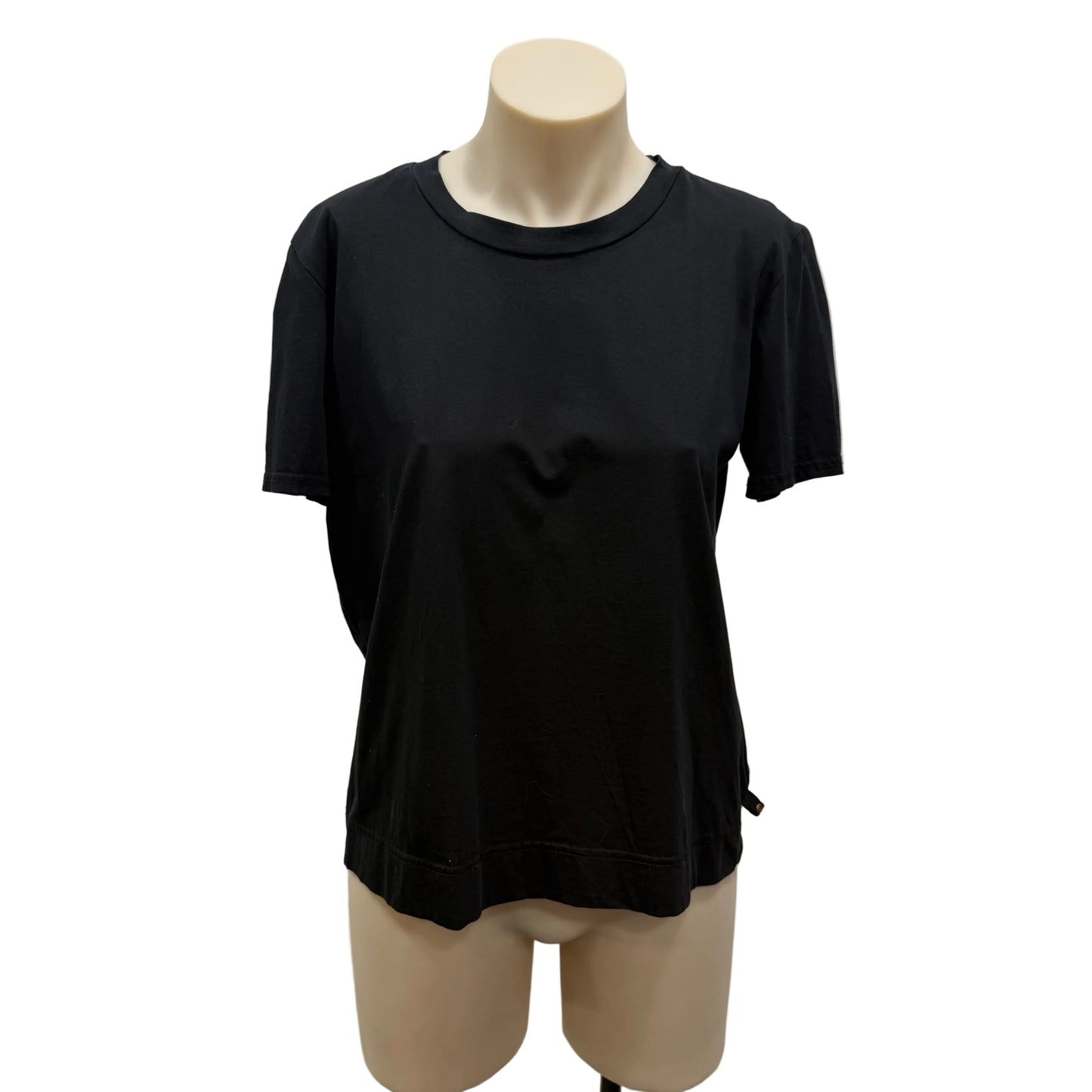 NZ Made Black Tee - Size 8