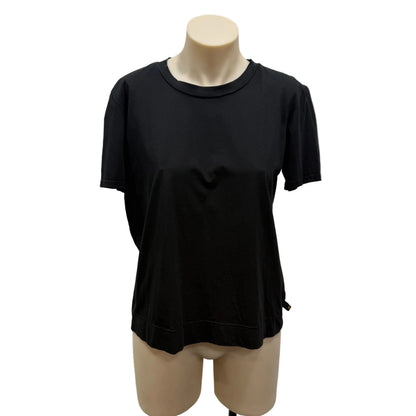 NZ Made Black Tee - Size 8