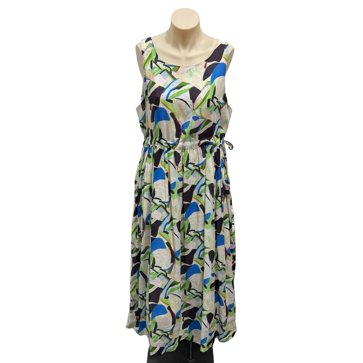 Patterned Maxi Dress - Size L