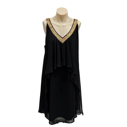 Harlow Black Dress - Size 12