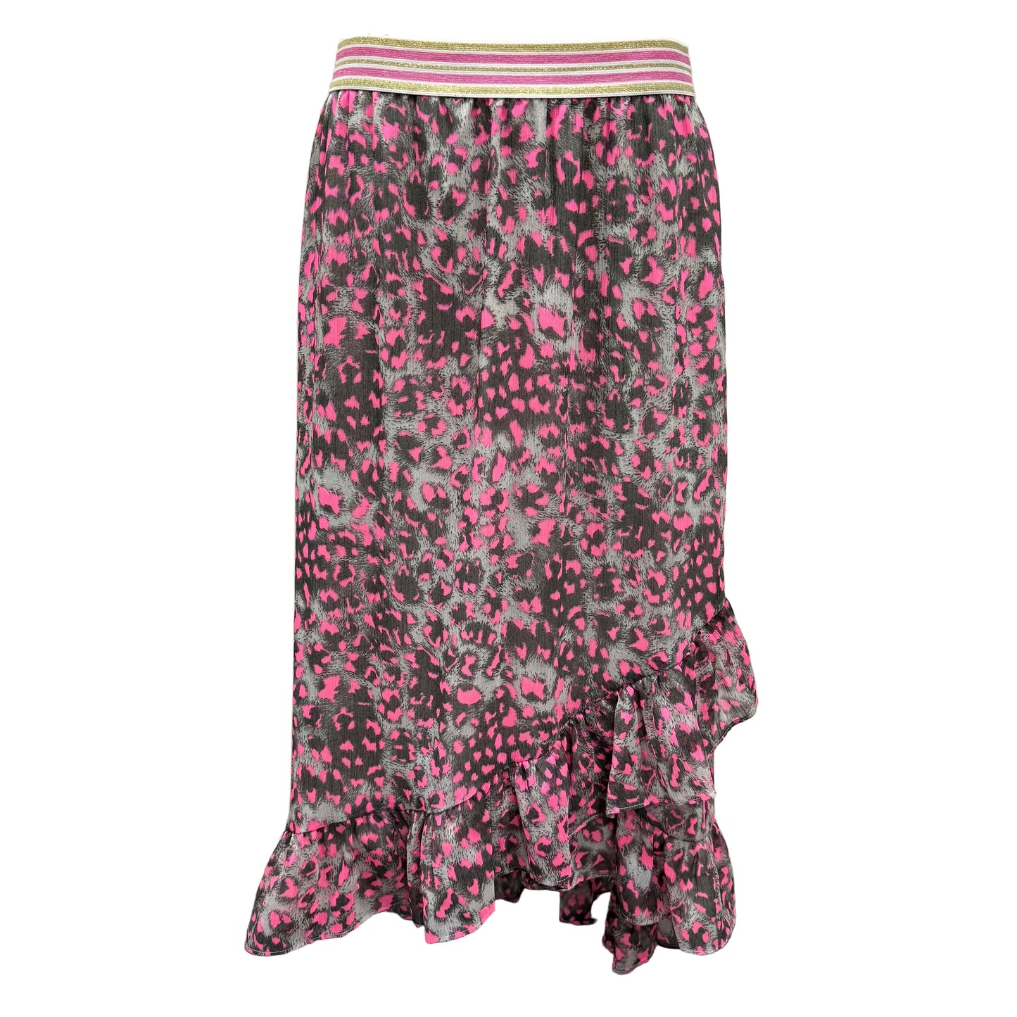 Pink & Grey Skirt - Size 14