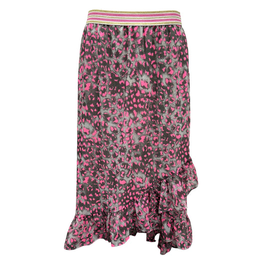 Pink & Grey Skirt - Size 14