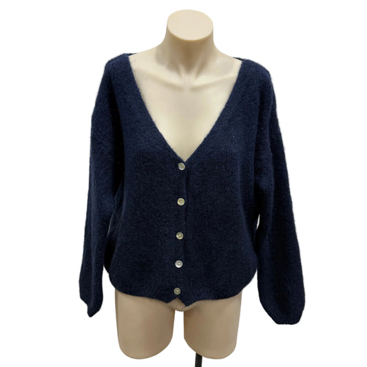 Navy Cardigan - Size 12