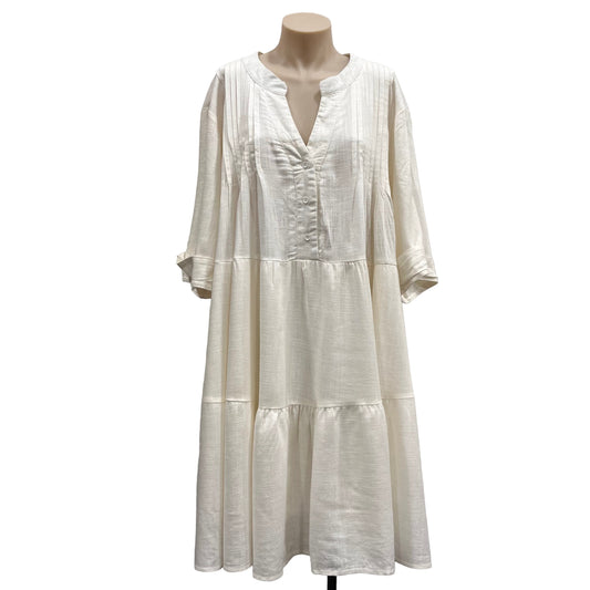 NEW Cream Dress - Size 16