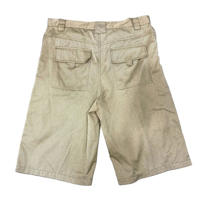 Green Cargo Shorts - Size 36