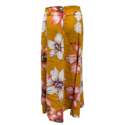 Linen & Silk Skirt - Size 16