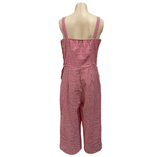Gingham Jumpsuit- Size 12