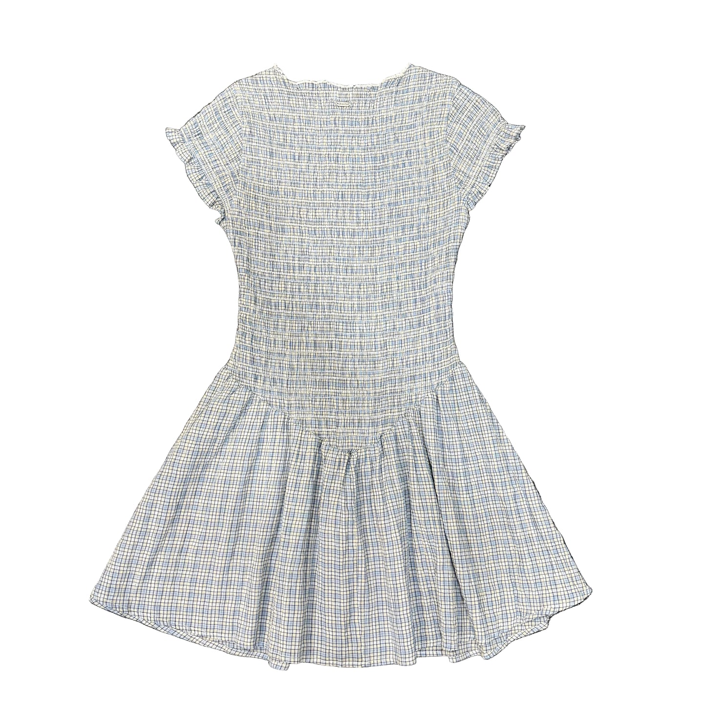 Blue Sheering Dress - Size M