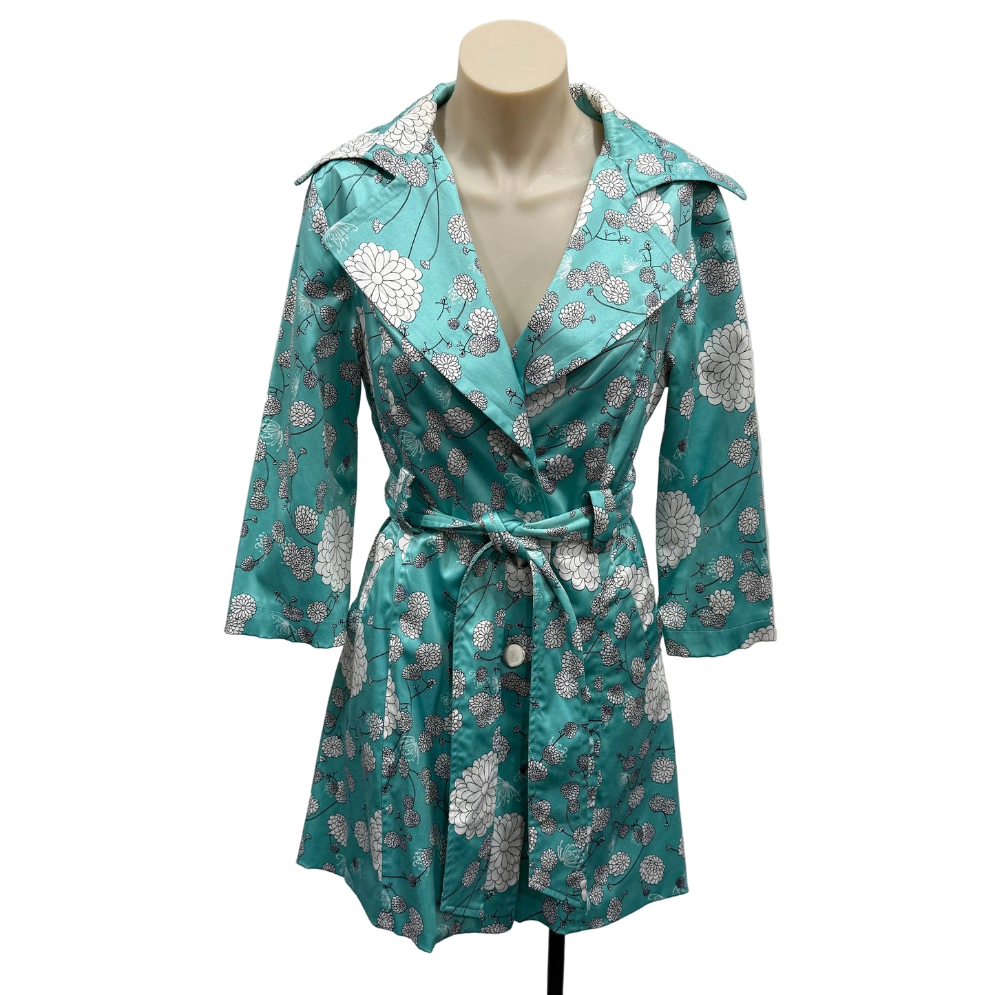 Teal Coat - Size 10