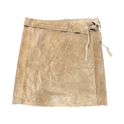 Suede Skirt - Size 12