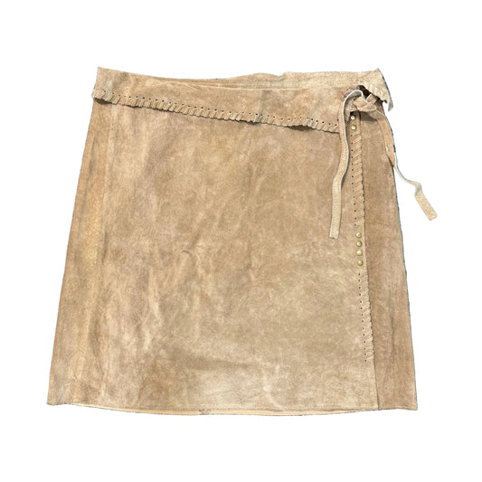 Suede Skirt - Size 12