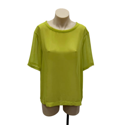 Sheer Green Tee - Size 8