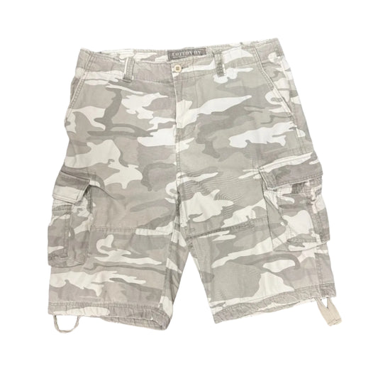 Camo Cargo Shorts - Size 36