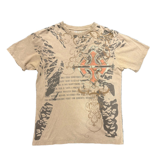 Brown Graphic Tee - Size M