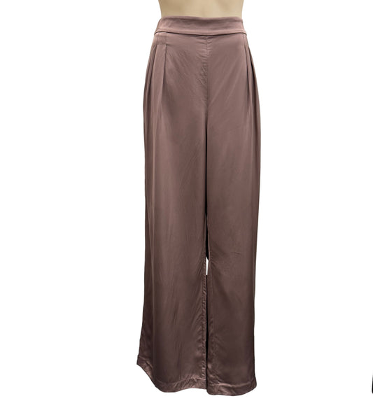 Satin Look Trousers- Size 14
