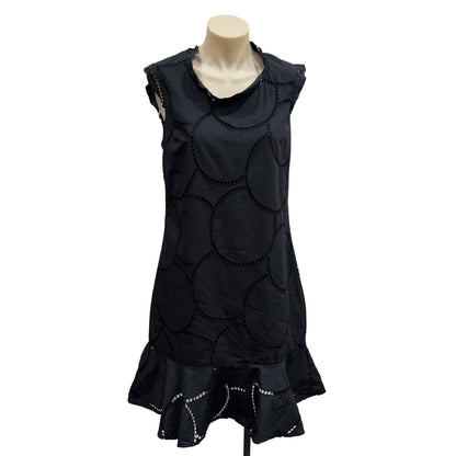 Black Cotton Dress - Size 10