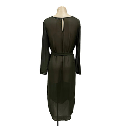 Sheer Green Dress - Size XS