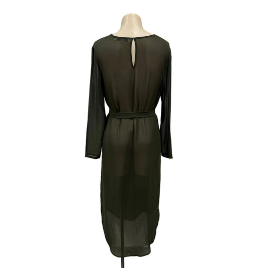 Sheer Green Dress - Size XS