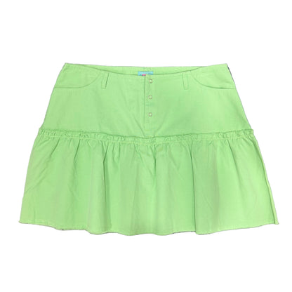 Green Mini Skirt - Size 32