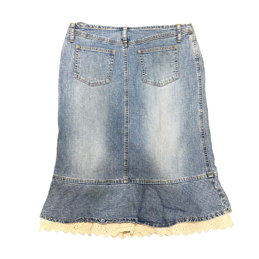 Lace Trim Skirt - Size