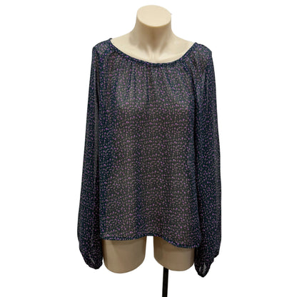 Floral Sheer Blouse - Size 6