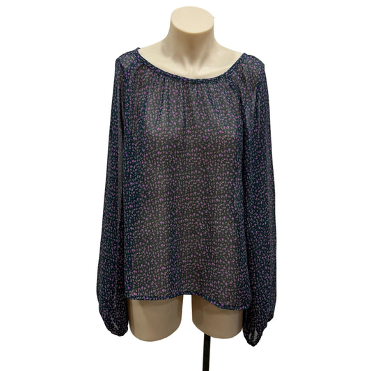 Floral Sheer Blouse - Size 6