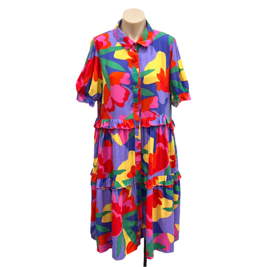 Colourful Dress - Size M