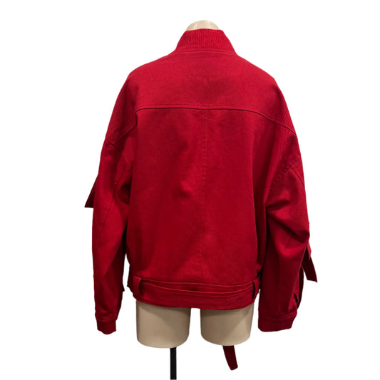 Red Coop Jacket - Size M