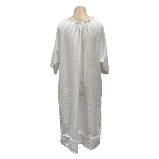 Linen Blend Dress - Size XXL