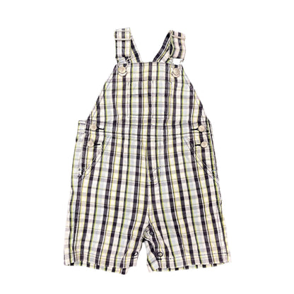 Gingham Overalls - Size 0