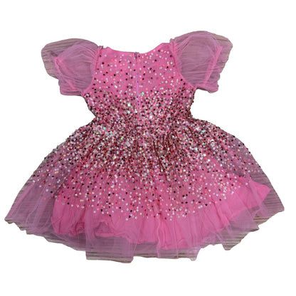 Pink Sequin Dress - Size 4