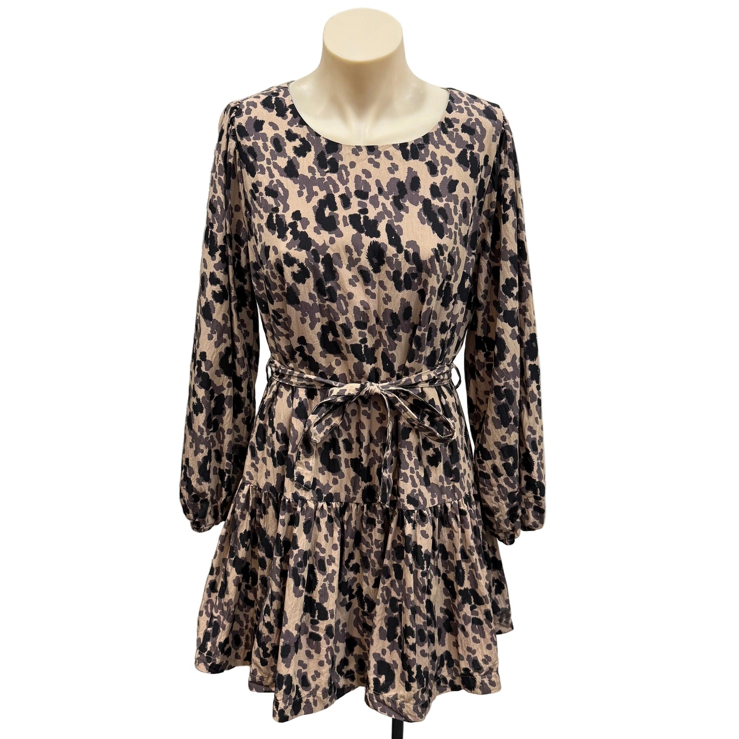 Animal Print Dress - Size 8